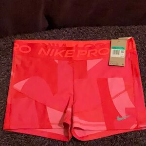 Nike Women's Vivid Red Training Shorts